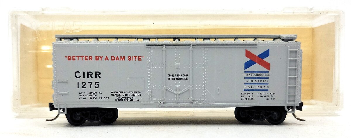 Atlas 3312 N Scale Chattahoochee Industrial 40' Steel Plug Door #1275 EX/Box