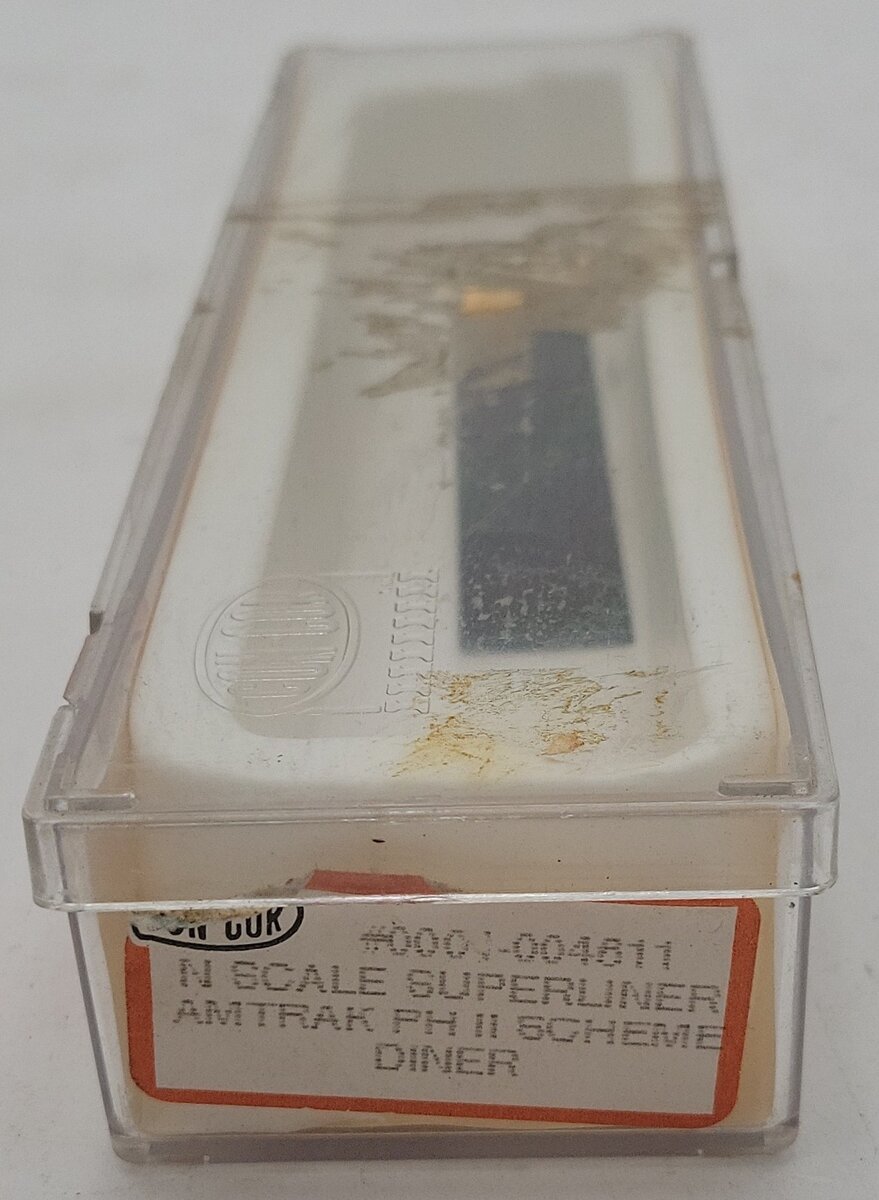 Con-Cor 0001-004611 N Scale Amtrak Phase II SuperLiner Diner Car EX/Box