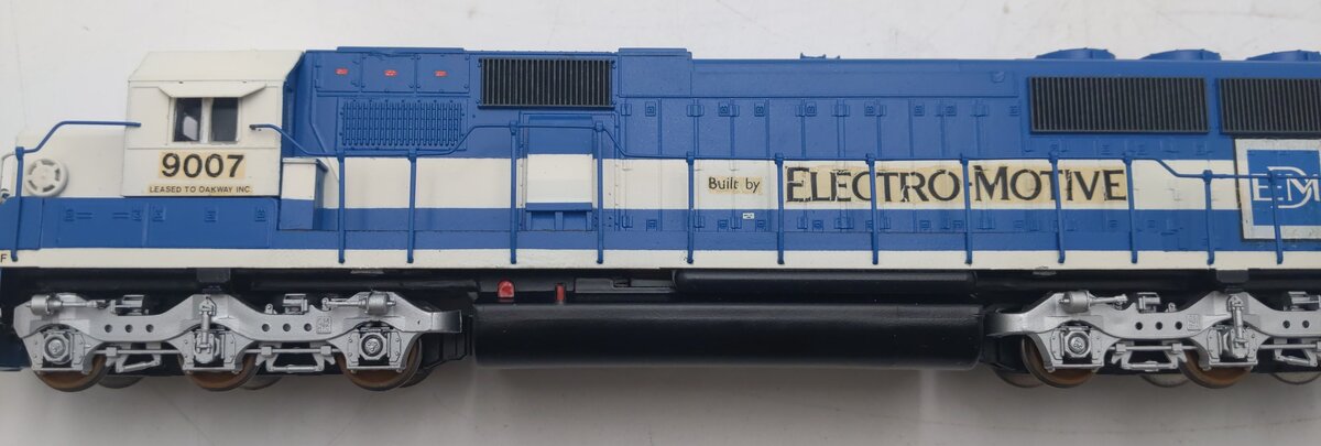 HO Scale CUSTOM EDM Diesel Locomotive #9007