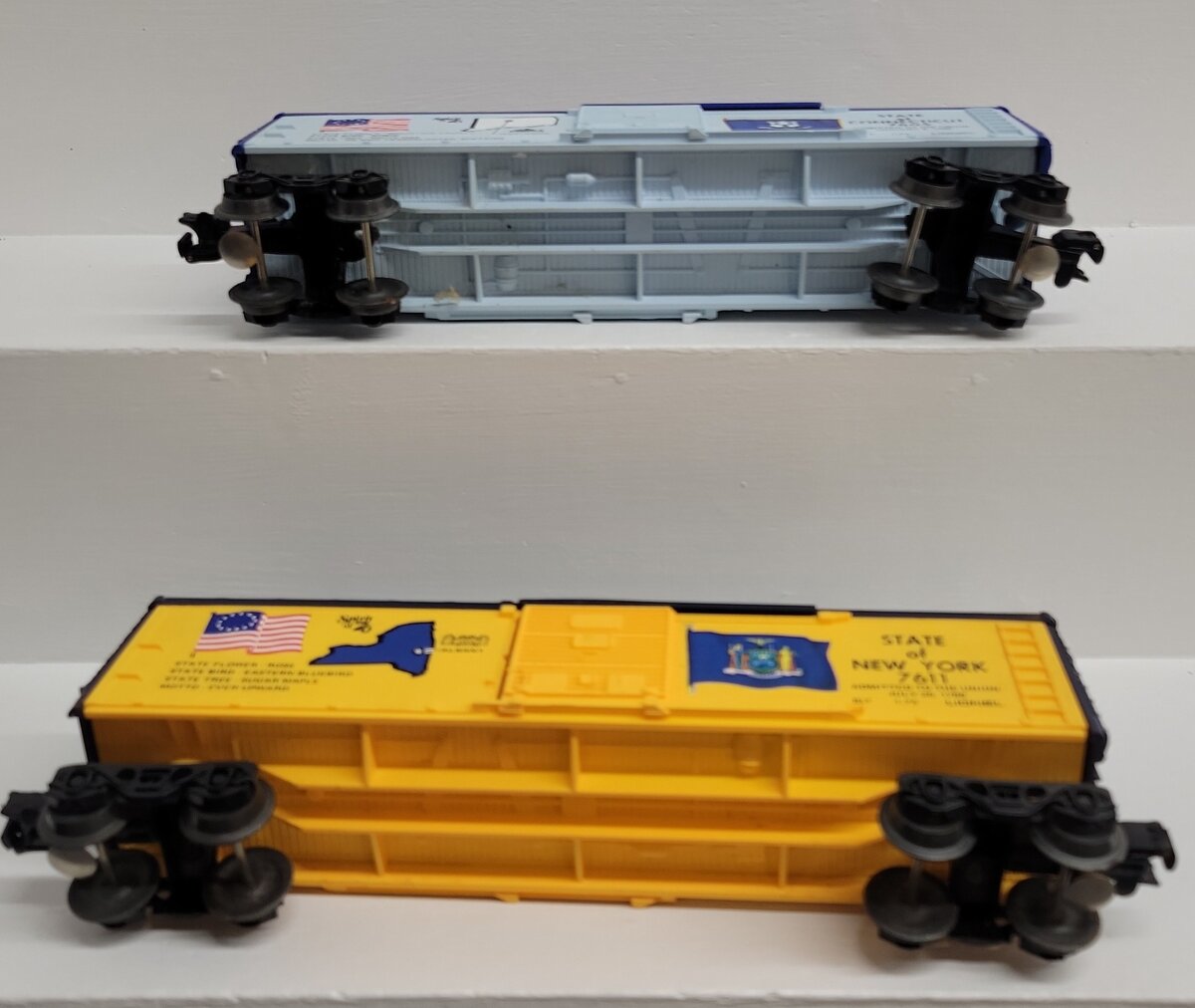 Lionel O Gauge Spirit of '76 Boxcars 6-7605 6-7611 [2] LN