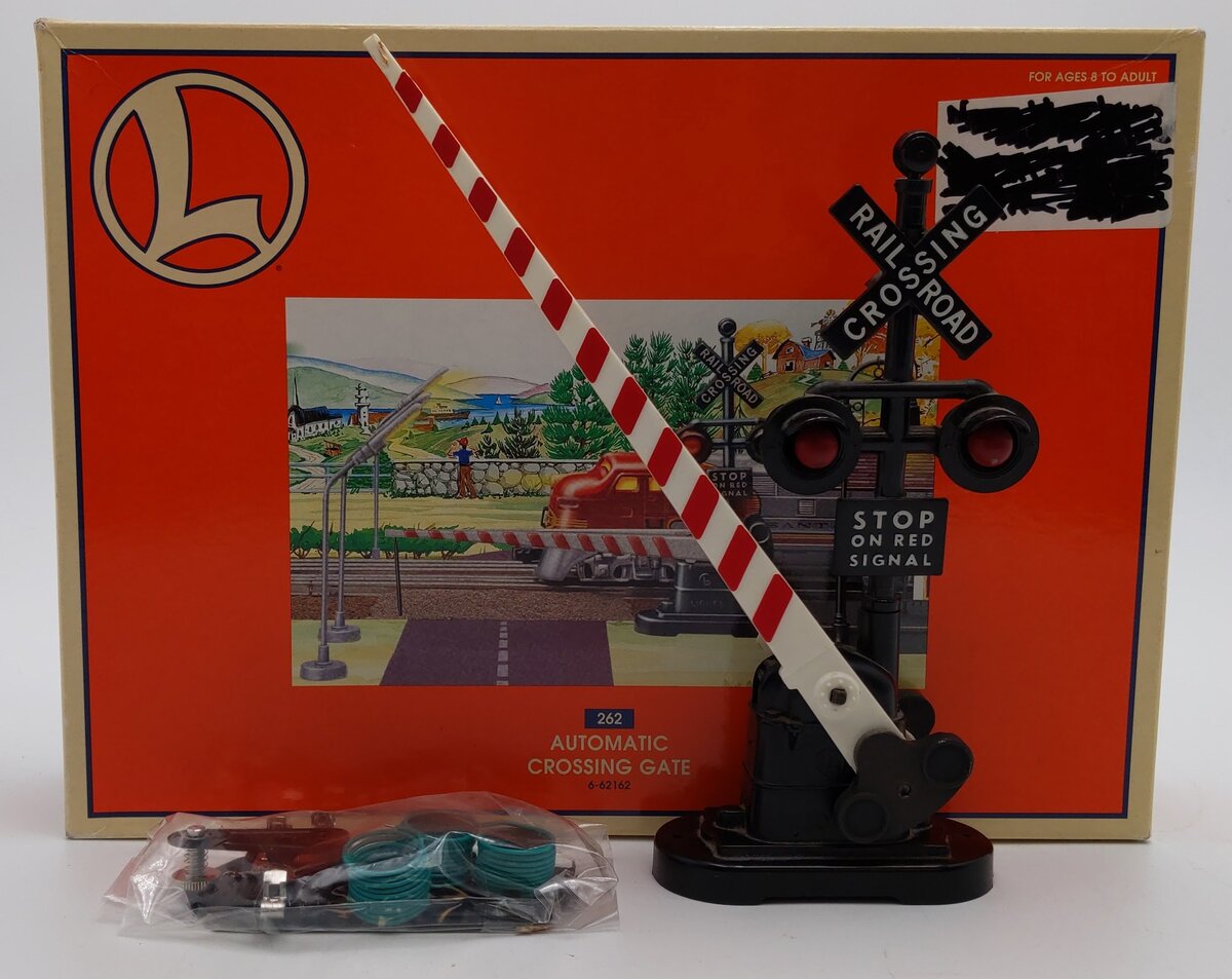 Lionel 6-62162 O Operating Crossing Gate & Signal VG/Box
