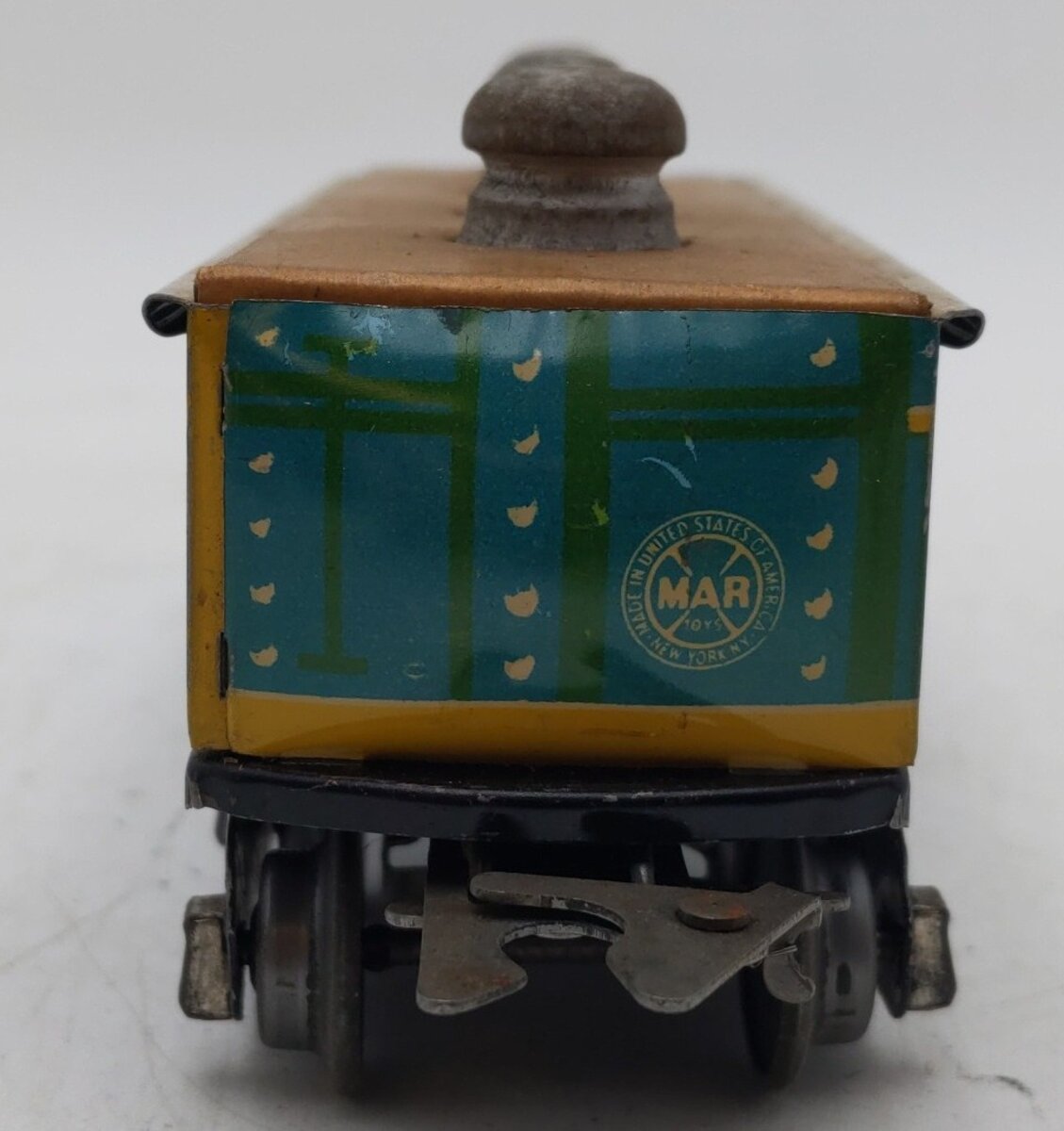 Marx 548 Vintage O C.R.I.&P. Lithographed Tinplate Gondola VG