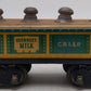 Marx 548 Vintage O C.R.I.&P. Lithographed Tinplate Gondola VG