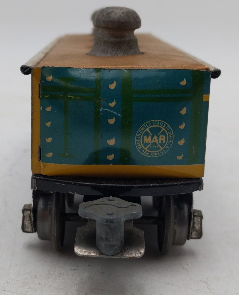 Marx 548 Vintage O C.R.I.&P. Lithographed Tinplate Gondola VG