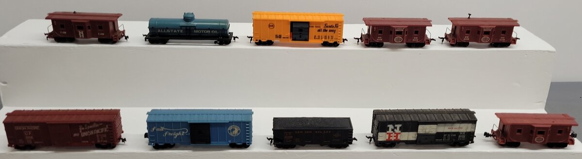 Marx HO Gauge Assorted Freight Cars 630, 25000, 40397, 104436, 20268 [10] VG