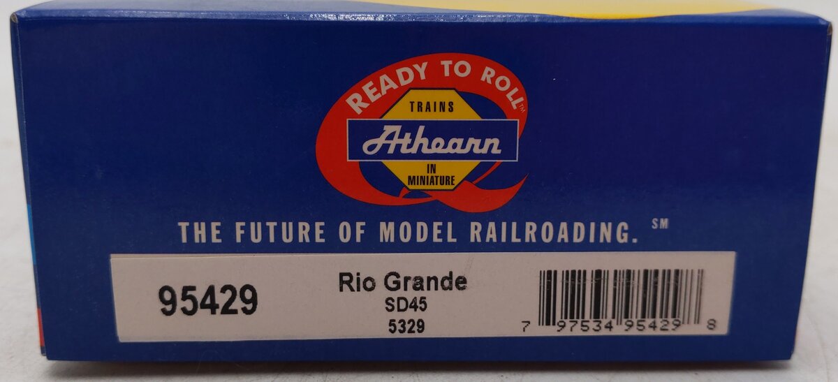 Athearn 95429 HO D&RGW SD45 Diesel Locomotive #5329 w/DCC EX/Box