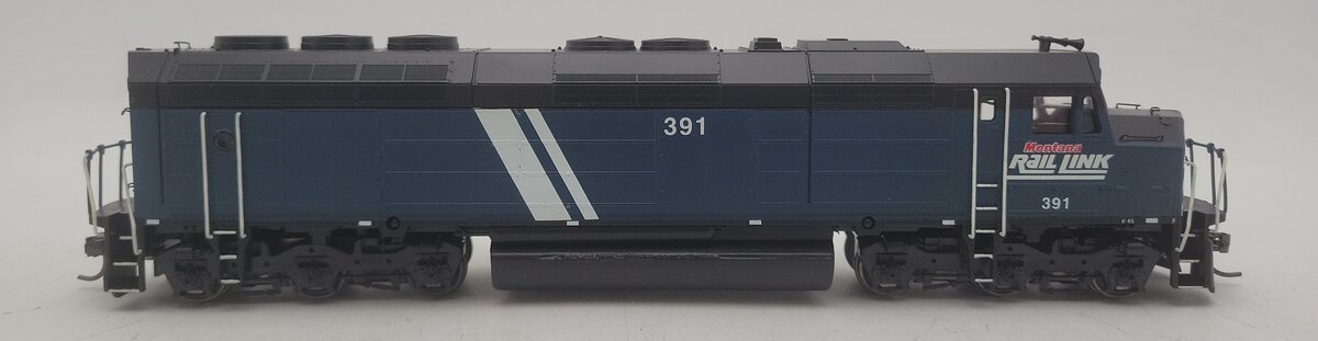 HO Scale CUSTOM Montana Rail Link Powered Diesel Locomotive #391