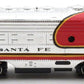 Bachmann 0513 HO Scale Santa Fe #307 Chrome EMD F9 Diesel Locomotive EX