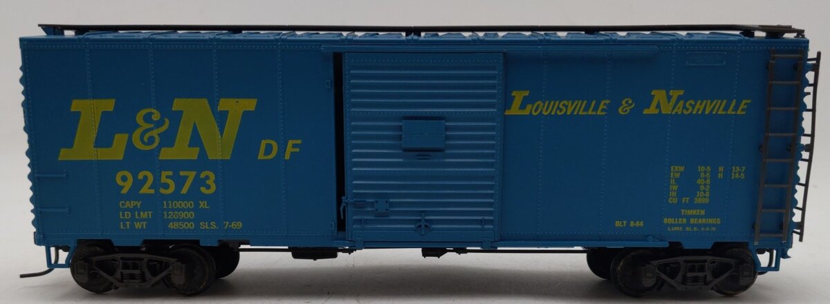 Atlas 6203 O Louisville & Nashville 40' Box Car #92573 EX/Box