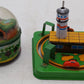 Wind Up Mini ChooChoo With Bell & MS277 Airport Carousel VG