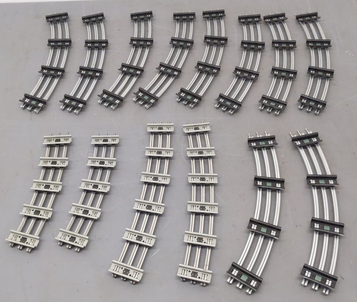 Lionel & Menards Curved Track Sections 6-65572, 6-65554, 279381 [14] VG
