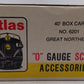 Atlas 6201 O Scale Great Northern Boxcar (3 Rail) EX/Box