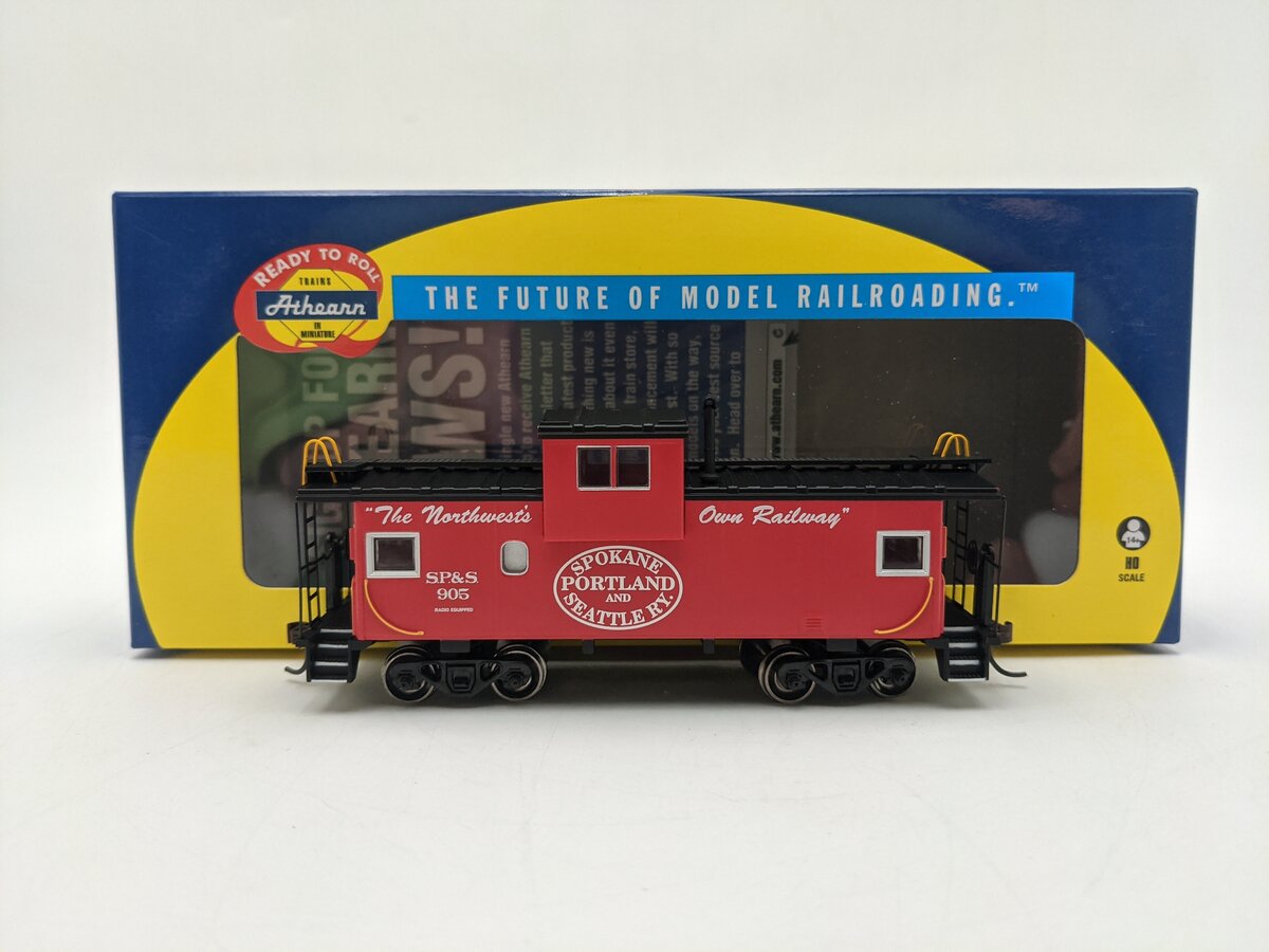 Athearn 74148 HO Spokane Portland & Seattle RTR Wide Vision Caboose #905 LN/Box