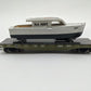 Athearn RND2300 HO Scale DODX 40' Flat Car With Boat LN/Box