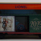 Lionel 2526690 O 2025 Christmas PS-1 Boxcar #2025 EX/Box