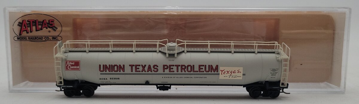 Atlas 37081 N Allied Chemical Union Texas Petroleum Tank Car #933016