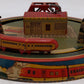 Marx Vintage Tin Windup Honeymoon Express Train Toy VG