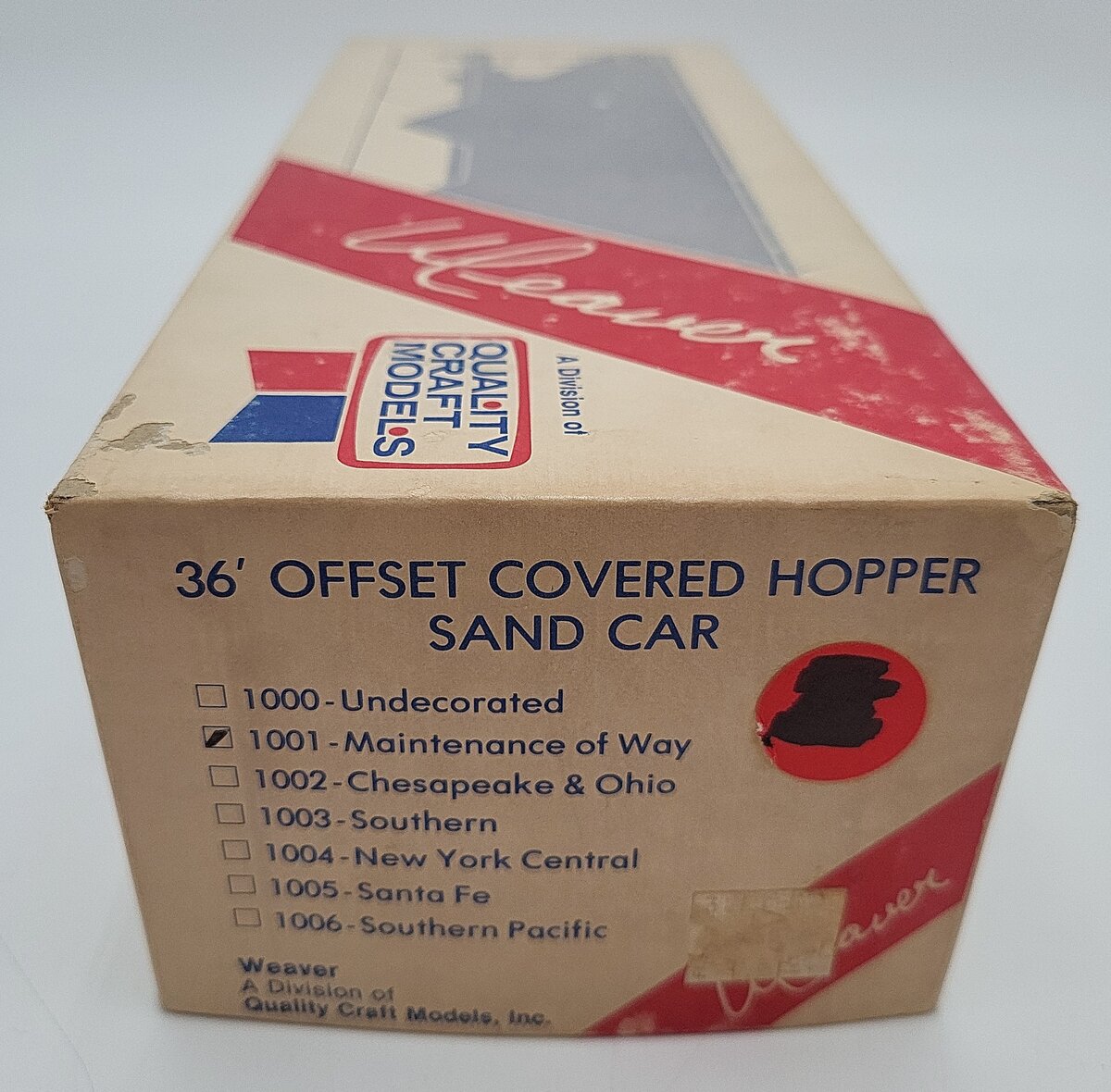 Weaver O Scale Minnesota Western Hopper Car #550 (2-Rail) VG/Box