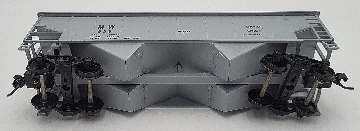 Weaver O Scale Maintenance of Way Hopper car #550 (2-Rail) VG/Box