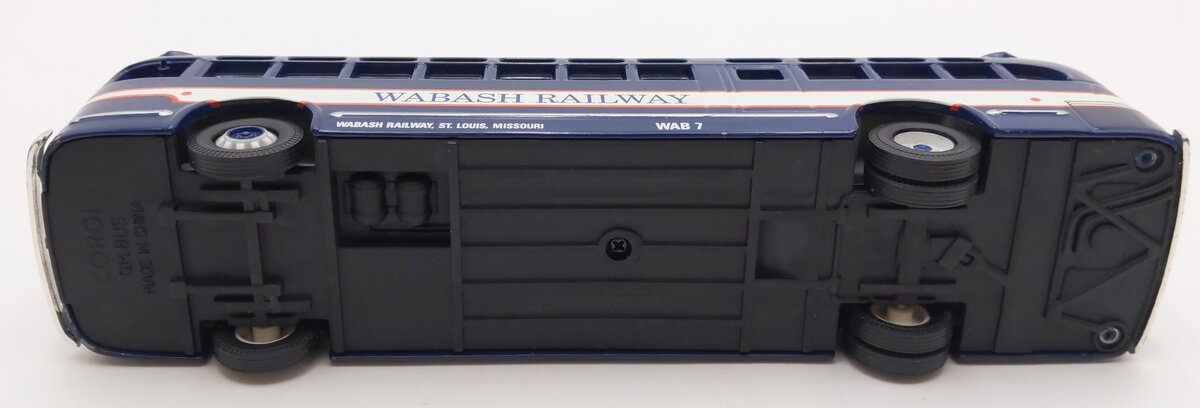 Corgi 54006 1:50 Fallen Flags: Wabash Railway GM Transportation Bus # 4507 EX/Box