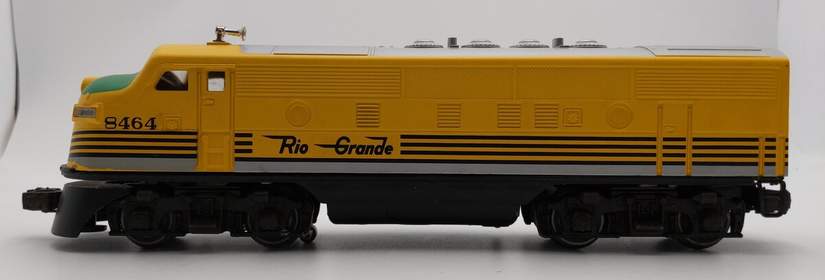 Lionel 6-8464 O Gauge Rio Grande F3 A Powered Diesel Locomotive #8464 VG