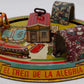 Ideal 4273 Vintage Tin Windup El Tren De La Alegria Train Toy VG/Box
