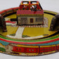 Ideal 4273 Vintage Tin Windup El Tren De La Alegria Train Toy VG/Box