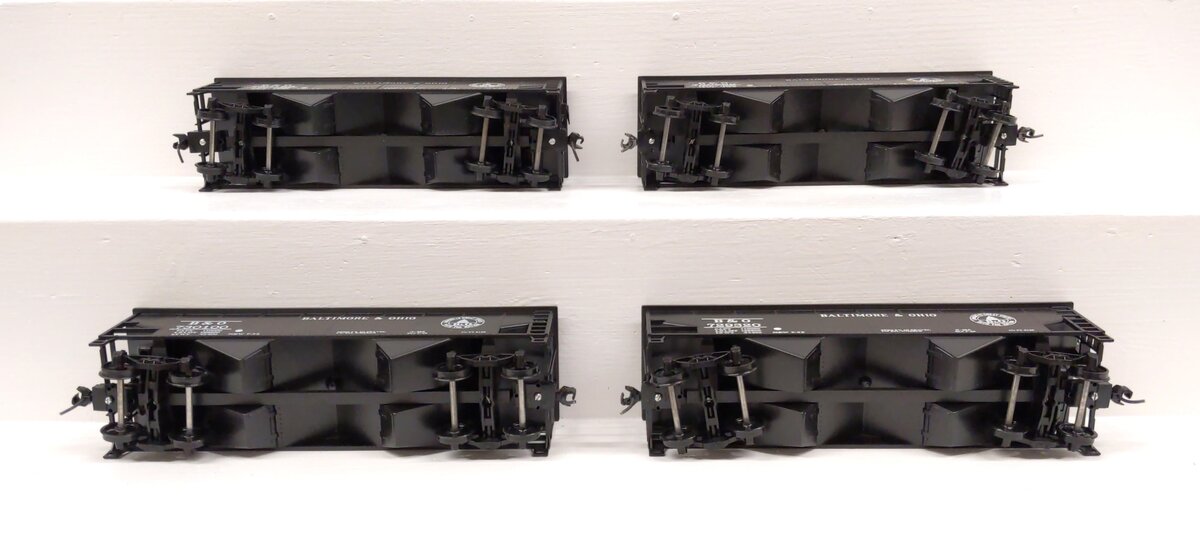 Weaver O Scale 2-Rail Assorted B&O Hopper Cars [4] LN