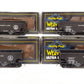 Weaver O Scale 2-Rail Assorted B&O Hopper Cars [4] LN