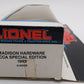 Lionel 6-52025 O Madison Hardware LCCA 1993 Special Edition Tractor & Trailer NIB