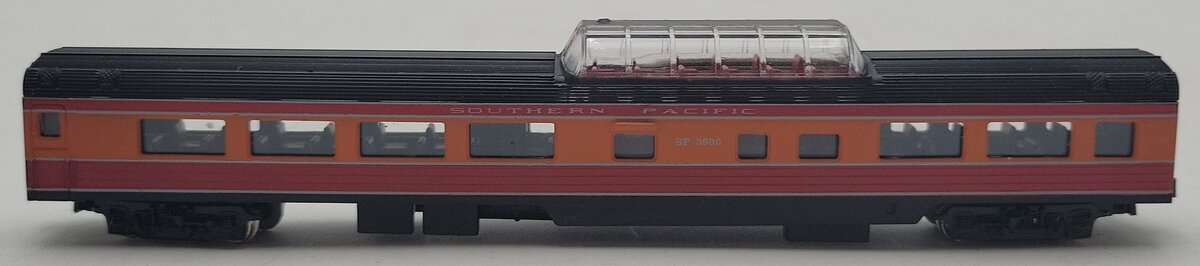 Con-Cor 0001-04061F N Scale Southern Pacific Daylight 85' Vista Dome Passenger EX/Box