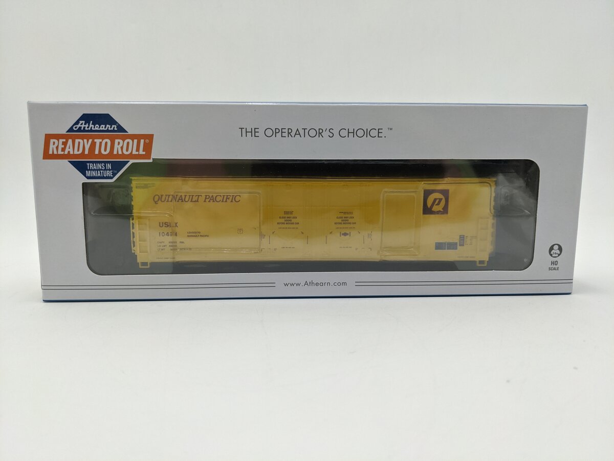 Athearn 67731 HO Scale GE Rail Services RTR 50' Evans DD Plug Boxcar #10474 NIB