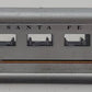 Con-Cor 0001-040016 N Scale Santa Fe smoothside Coach Car EX/Box
