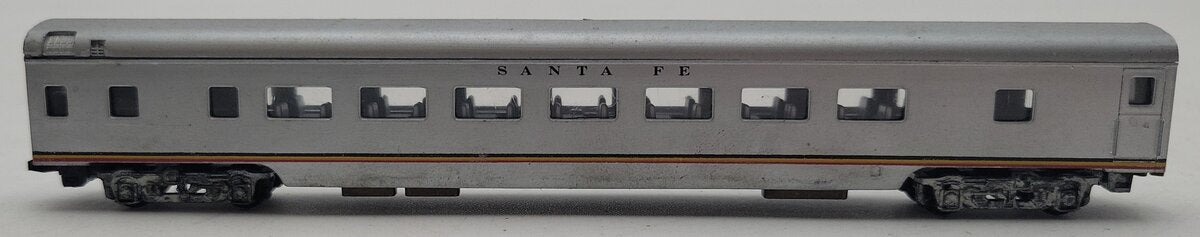 Con-Cor 0001-040016 N Scale Santa Fe smoothside Coach Car EX/Box