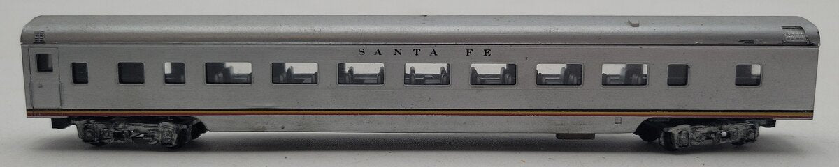 Con-Cor 0001-040016 N Scale Santa Fe smoothside Coach Car EX/Box
