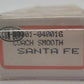 Con-Cor 0001-040016 N Scale Santa Fe smoothside Coach Car EX/Box