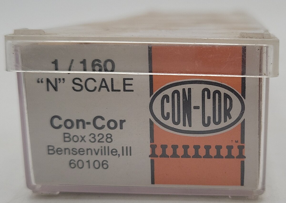 Con-Cor 0001-040016 N Scale Santa Fe smoothside Coach Car EX/Box