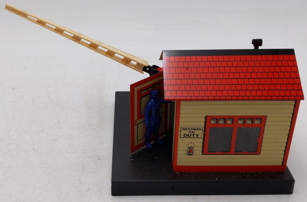 Marx 1420 Vintage O Operating Gateman & Crossing Gate VG/Box