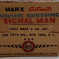 Marx 1420 Vintage O Operating Gateman & Crossing Gate VG/Box