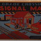 Marx 1420 Vintage O Operating Gateman & Crossing Gate VG/Box