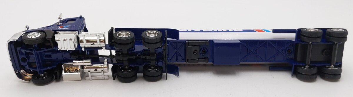 Menards 279-3547 1:64 Scale Gold Line Diecast Valvoline Tractor W/Tanker Trailer LN/Box