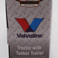 Menards 279-3547 1:64 Scale Gold Line Diecast Valvoline Tractor W/Tanker Trailer LN/Box