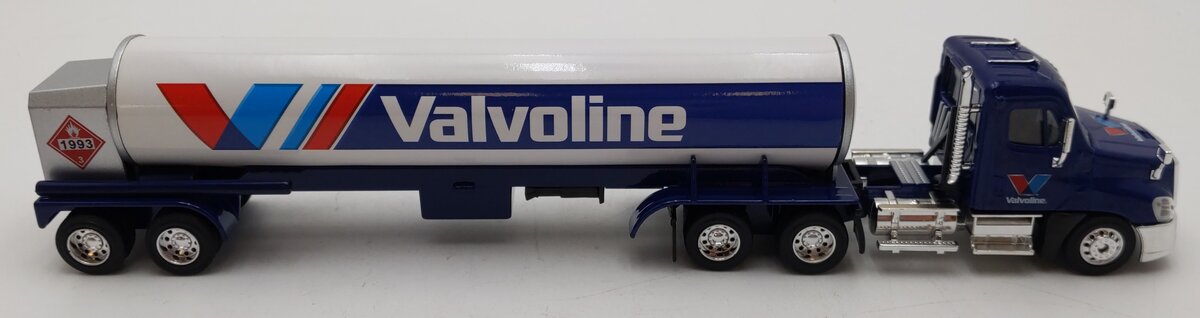 Menards 279-3547 1:64 Scale Gold Line Diecast Valvoline Tractor W/Tanker Trailer LN/Box