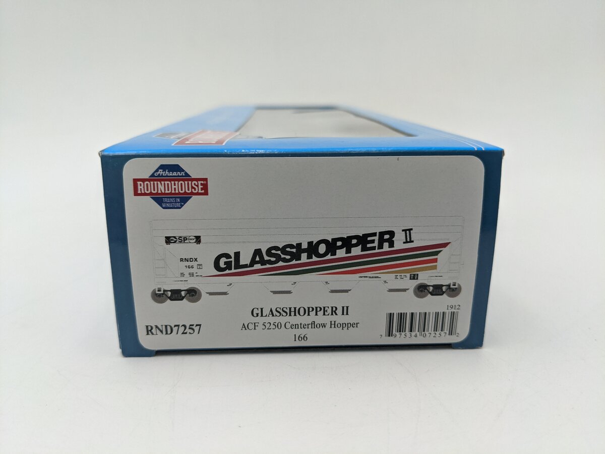 Roundhouse RND7257 HO Scale ACF Industries ACF 5250 Centerflow Hopper #166 NIB