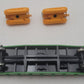 Athearn 81412 HO Burlington Northern 40' Flat w/ 2 John Deere Crawlers #43690 LN/Box