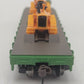 Athearn 81412 HO Burlington Northern 40' Flat w/ 2 John Deere Crawlers #43690 LN/Box