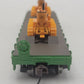 Athearn 81412 HO Burlington Northern 40' Flat w/ 2 John Deere Crawlers #43690 LN/Box