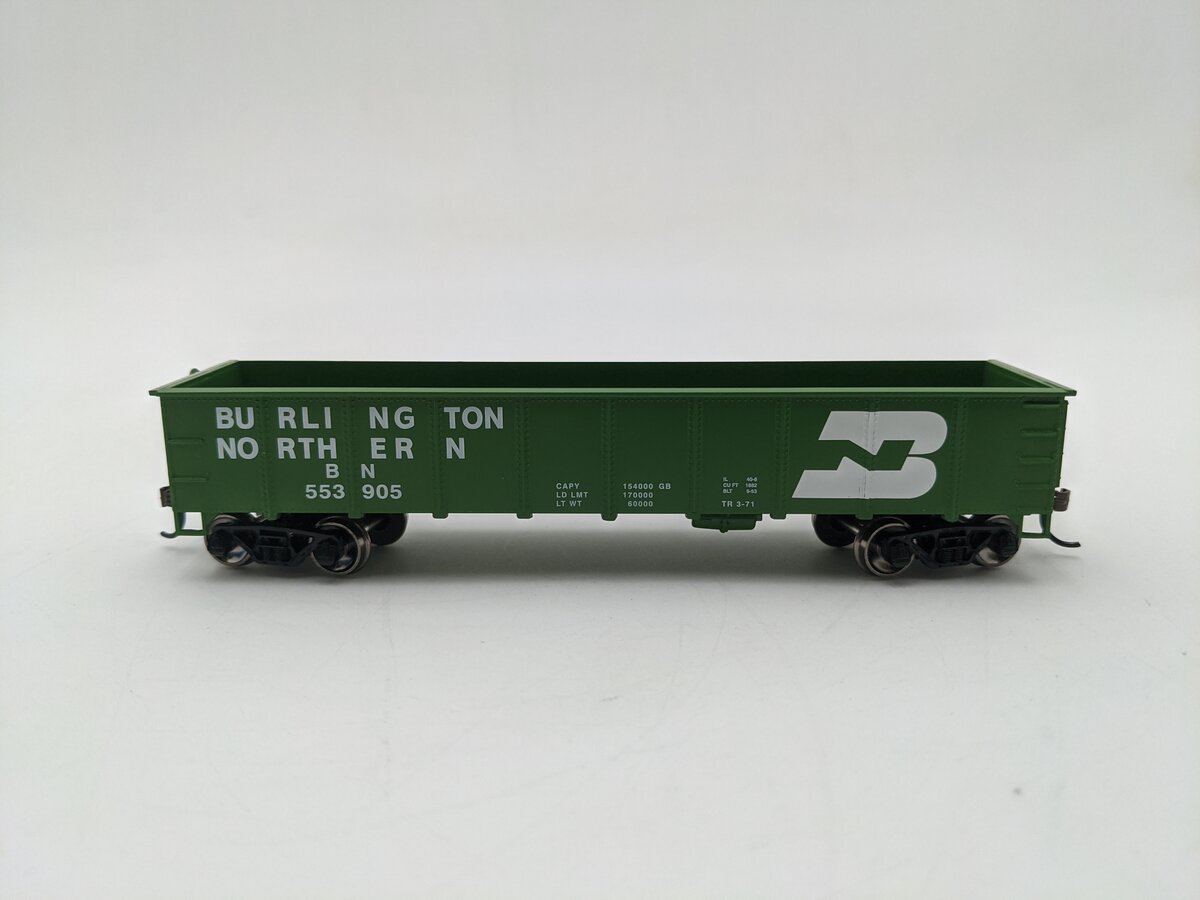 Roundhouse 1221 HO Scale Burlington Northern 40' Gondola #553905 LN/Box