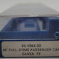 Bachmann 53-1043-02 N Scale Santa Fe 85' Full-Dome Passenger Car EX/Box