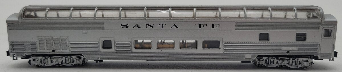 Bachmann 53-1043-02 N Scale Santa Fe 85' Full-Dome Passenger Car EX/Box